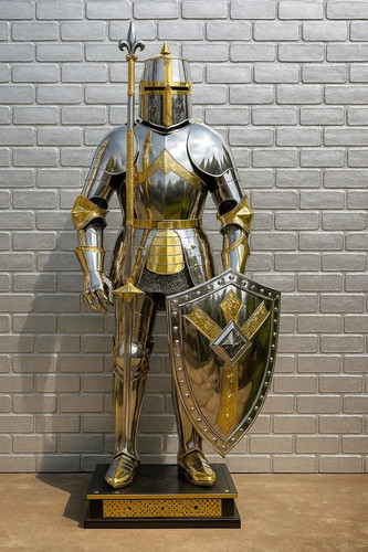 Full body medieval knight - body,