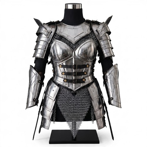 Female steel knight - female, suit