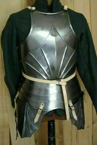 Gothic knight cuirass half - cuirass,