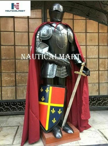 Medieval red gothic armor - red,