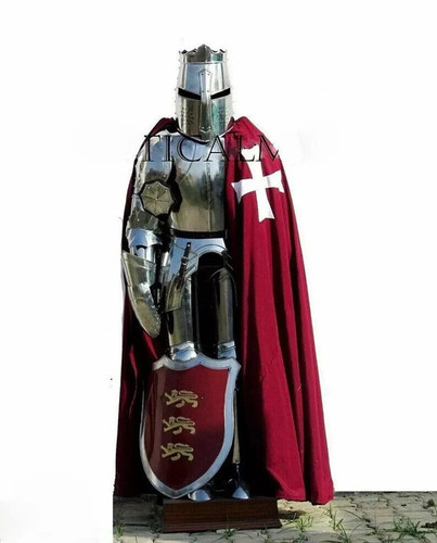 Medieval templar suit armor - suit, of