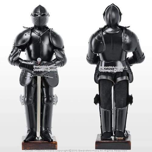 Full black medieval - full, knight