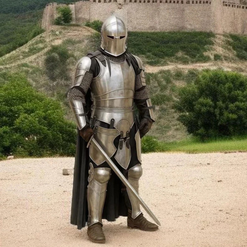 Barbuta full body - barbuta, armor