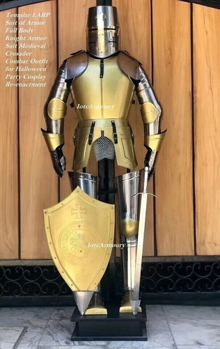 Full body medieval knight suit - full,
