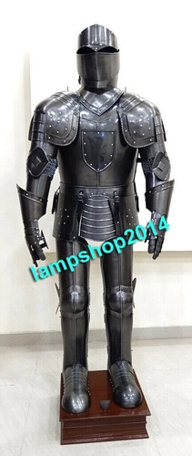 Black wearable suit - black, knight