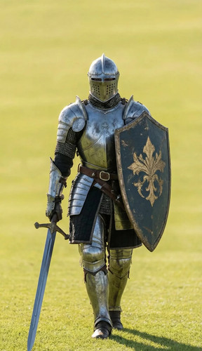 Medieval knight full plate - knight,