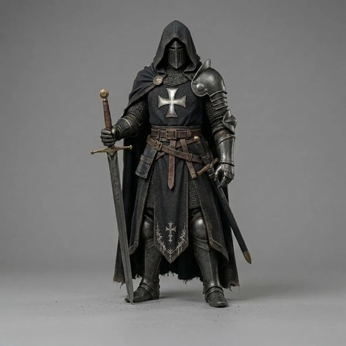 Handcrafted templar knight - handcrafted,