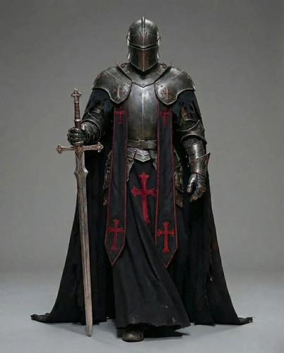 Full body barbuta - body, knight