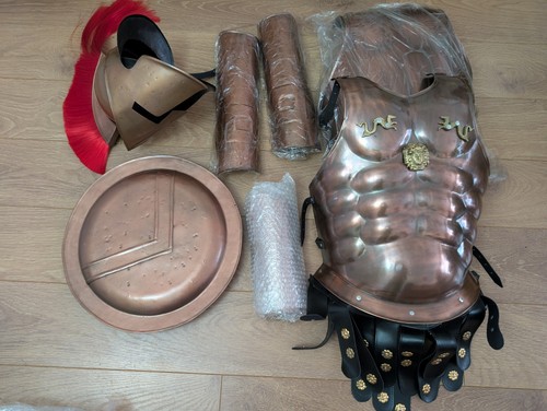 Wearable suit armor roman - suit,