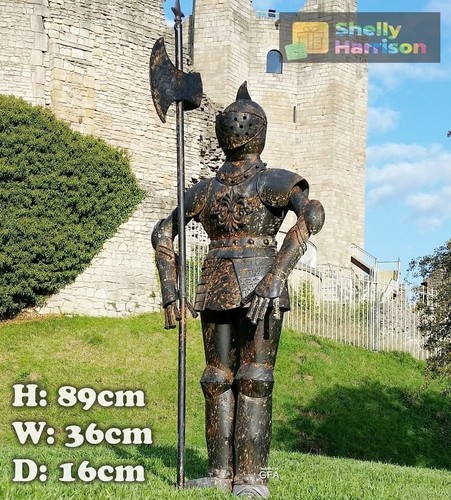 Small rusty knight metal - knight, suit