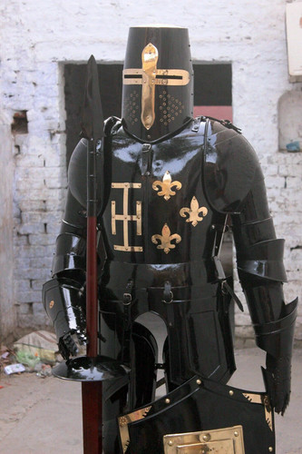 Medieval knight suit armor - knight, of