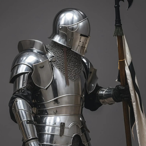 Barbuta knight armor full - armor,