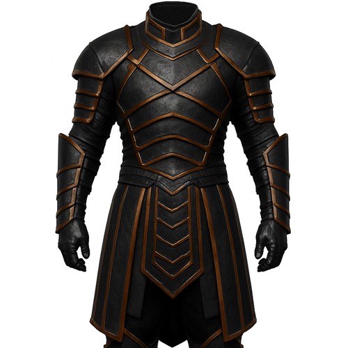 Medieval leather armor - medieval, suit