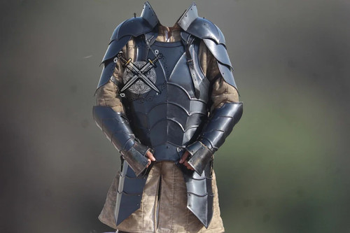Medieval half armor suit - , fully