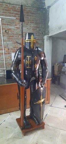 Medieval gothic suit armor - medieval, of