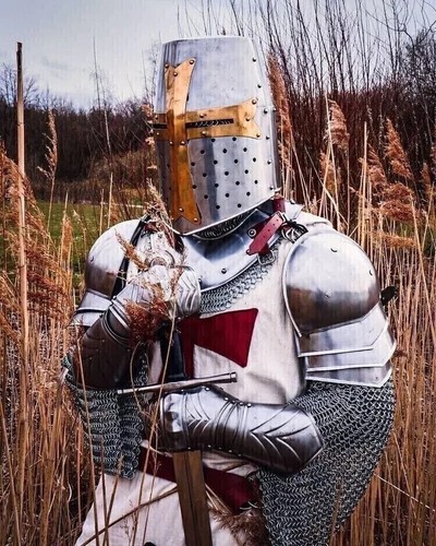 Medieval templar knight - medieval,
