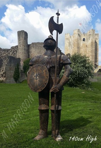 Rusty knight suit armour - in,